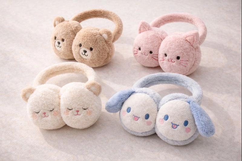 گوشگیر بچگانه پشمی و فانتزی مناسب فصل سرد